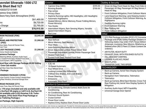 Certified 2026 Chevrolet Silverado 1500 LTZ w/ LTZ Premium Package AWD/4WD image 4