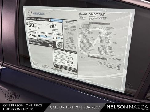 New 2026 MAZDA MAZDA3 s FWD image 16