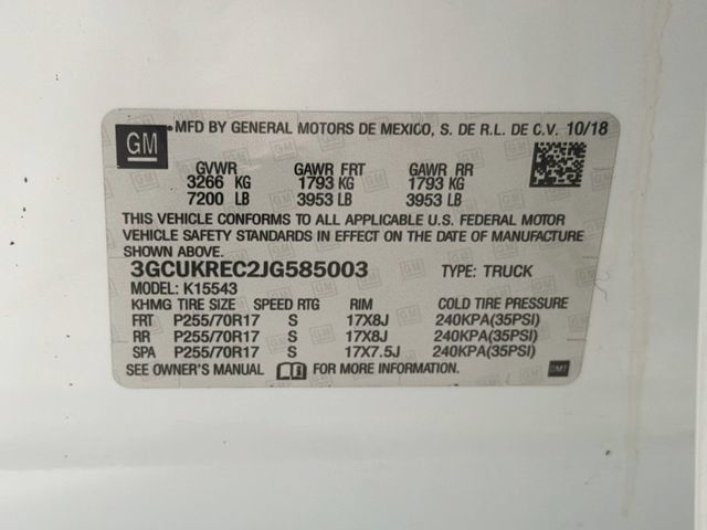 Certified 2018 Chevrolet Silverado 1500 LT w/ All Star Edition AWD/4WD image 24
