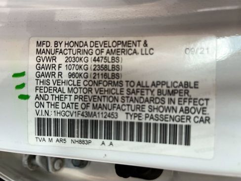 Used 2021 Honda Accord Sport Special Edition image 30