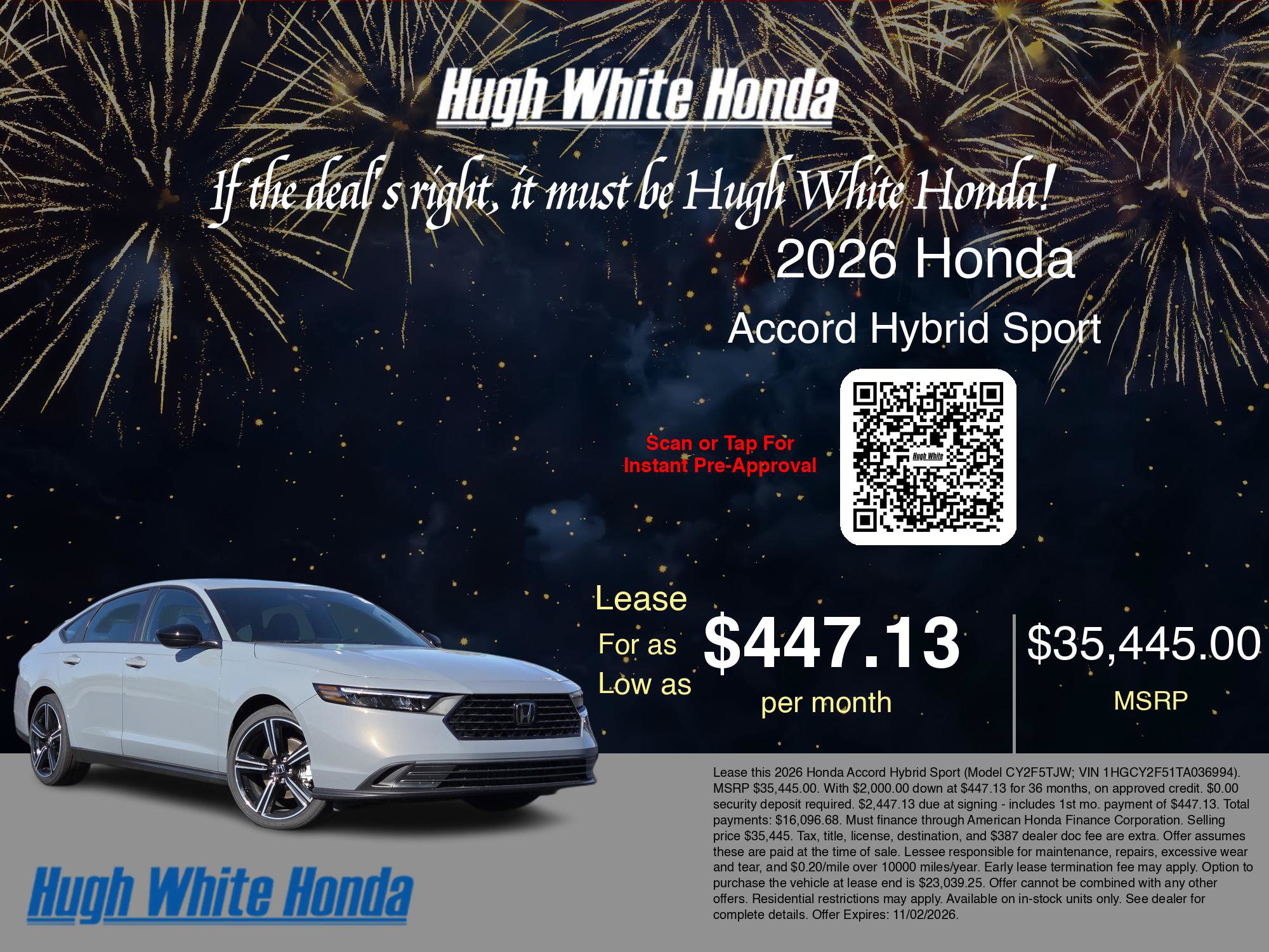 New 2026 Honda Accord Sport image 5
