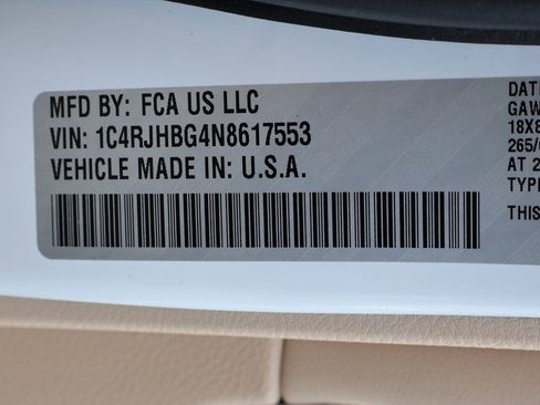 Used 2022 Jeep Grand Cherokee Limited w/ Trailer Tow Prep Group (B) image 59