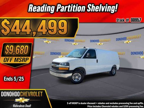 New 2025 Chevrolet Express 2500 w/ Driver Convenience Package RWD image 1