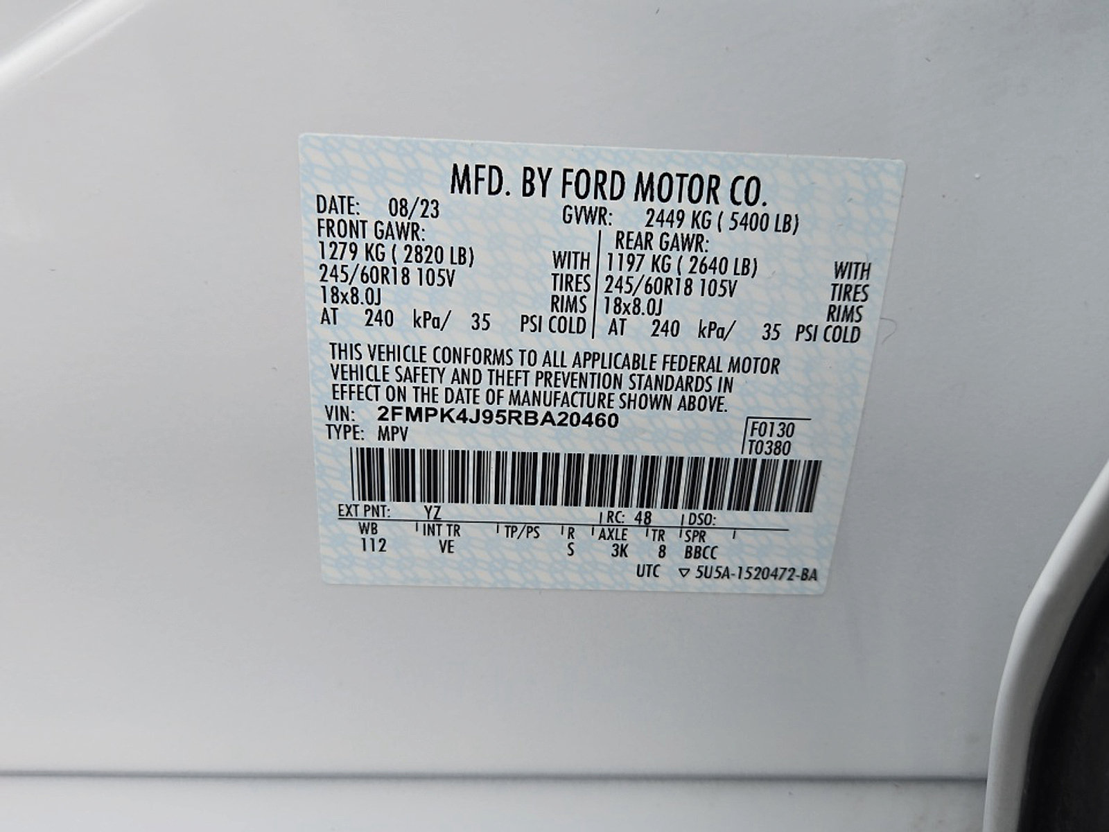 Used 2024 Ford Edge SEL w/ Convenience Package AWD/4WD image 25