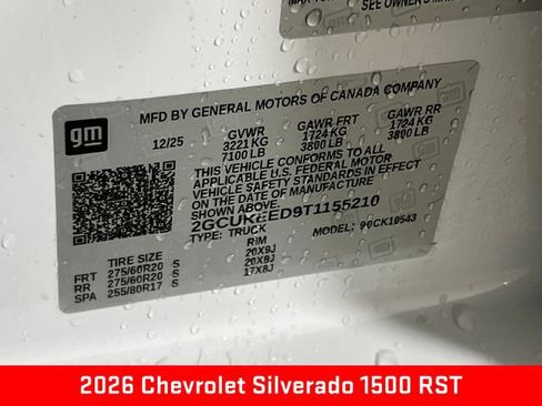 New 2026 Chevrolet Silverado 1500 RST image 26