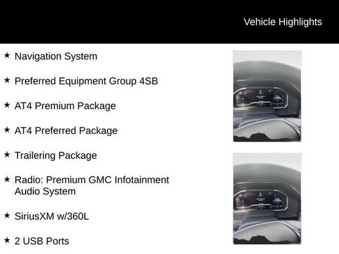 Certified 2023 GMC Sierra 1500 AT4 w/ AT4 Premium Package AWD/4WD image 8