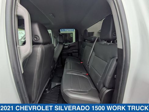 Used 2021 Chevrolet Silverado 1500 W/T w/ WT Fleet Convenience Package AWD/4WD image 28