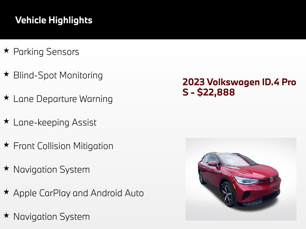 Used 2023 Volkswagen ID.4 Pro S AWD/4WD image 62