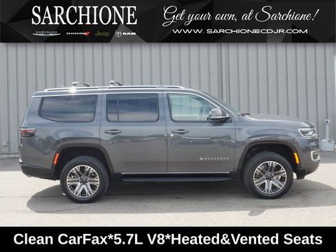 Used 2022 Jeep Wagoneer Series III w/ Rear Seat Video Group 1 AWD/4WD image 1