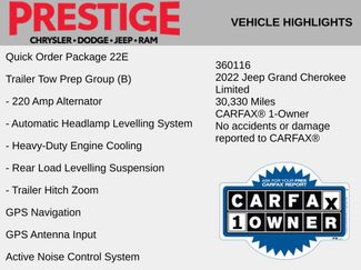 Used 2022 Jeep Grand Cherokee Limited w/ Trailer Tow Prep Group (B) video 2