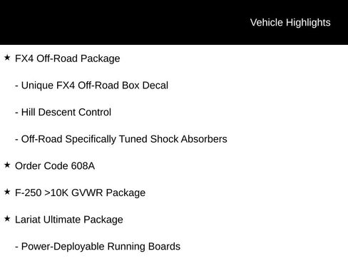 New 2026 Ford F250 Lariat w/ Black Appearance Package image 11