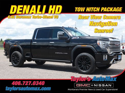 Used 2022 GMC Sierra 3500 Denali w/ Denali Black Diamond Edition AWD/4WD image 1