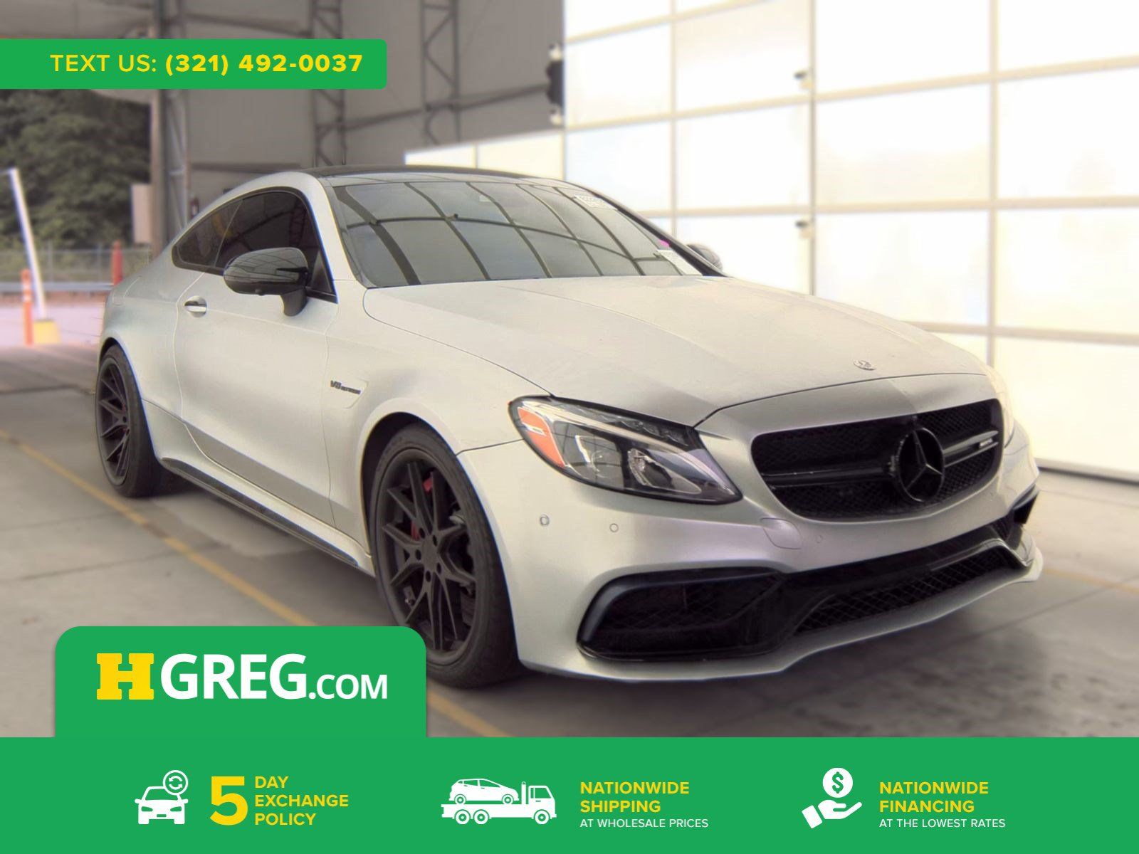 Used 2018 Mercedes-Benz C 63 AMG S image 1
