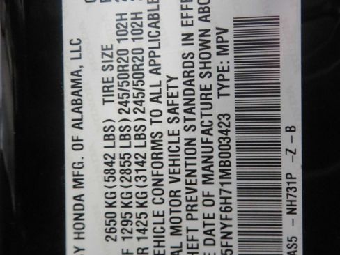 Used 2021 Honda Pilot Black Edition image 85