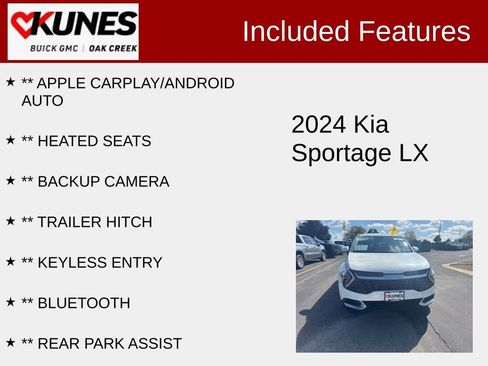 Used 2024 Kia Sportage LX image 2