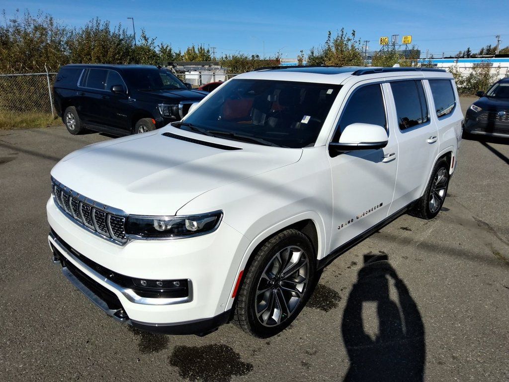 Used 2022 Jeep Grand Wagoneer Series III w/ Rear Seat Video Group 1 AWD/4WD 360° Tour
