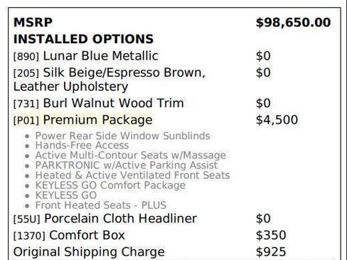 Used 2016 Mercedes-Benz S 550 4MATIC Sedan image 11