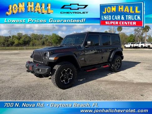 Used 2023 Jeep Wrangler Unlimited Rubicon w/ LED Lighting Group image 2