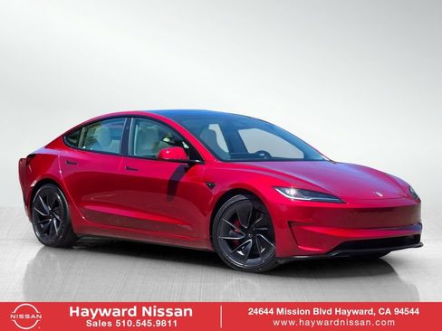 Used 2024 Tesla Model 3 Performance AWD/4WD image 1
