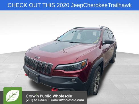 Used 2020 Jeep Cherokee Trailhawk image 1