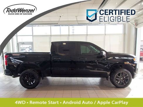 Certified 2022 Chevrolet Silverado 1500 Custom Trail Boss w/ Safety Confidence Package image 1