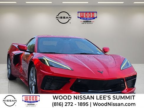 Used 2023 Chevrolet Corvette Stingray Preferred Cpe w/ Z51 Performance Package RWD image 1