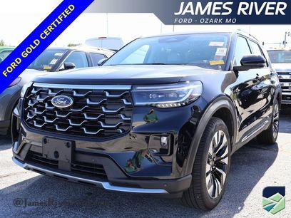 Certified 2025 Ford Explorer Platinum w/ LUX Leather Package