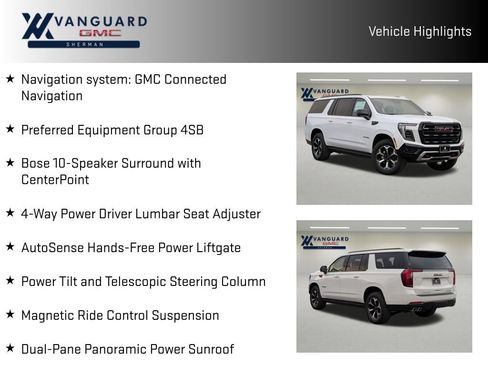 New 2026 GMC Yukon XL AT4 w/ AT4 Premium Package AWD/4WD image 10
