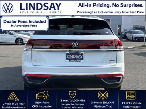 Used 2024 Volkswagen Atlas Cross Sport SE AWD/4WD image 4