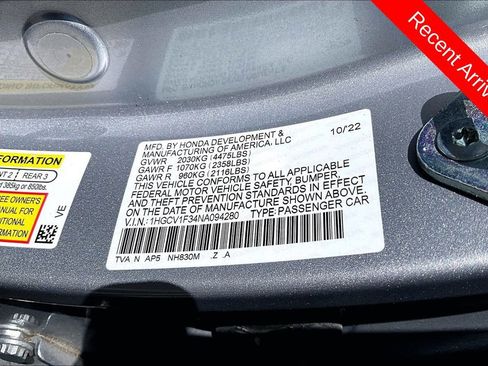 Used 2022 Honda Accord Sport image 9