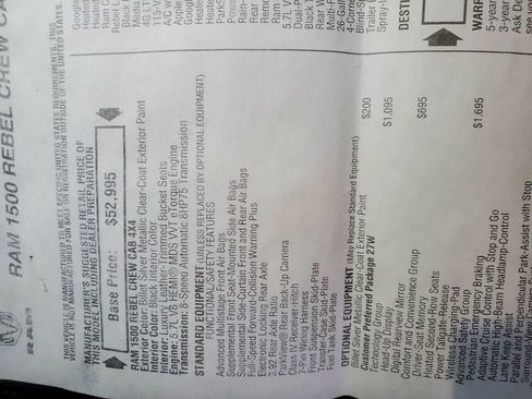 Used 2022 RAM 1500 Rebel w/ Rebel Level B Equipment Group image 11