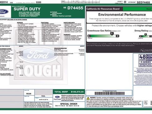 Used 2025 Ford F450 Platinum w/ Platinum Plus Package image 2