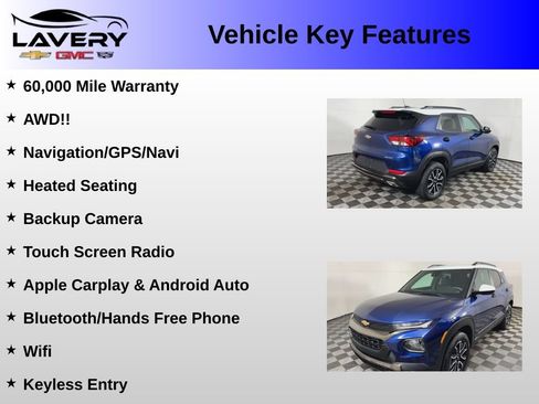 Used 2023 Chevrolet TrailBlazer ACTIV w/ Convenience Package AWD/4WD image 2