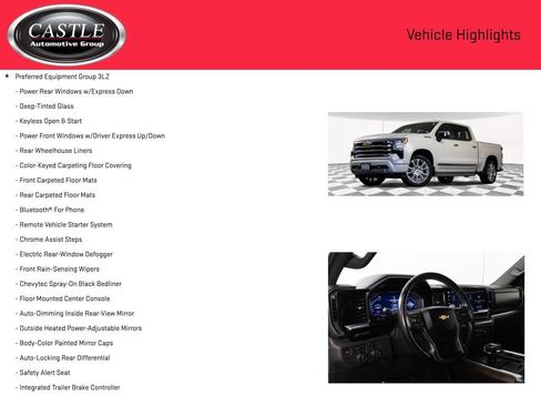 Used 2024 Chevrolet Silverado 1500 High Country w/ High Country Premium Package AWD/4WD image 8