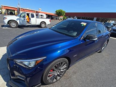 Used 2019 INFINITI Q50 Red Sport 400 w/ Sensory Package