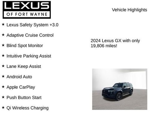 Used 2024 Lexus GX 550 w/ Accessory Package (2T) AWD/4WD image 8