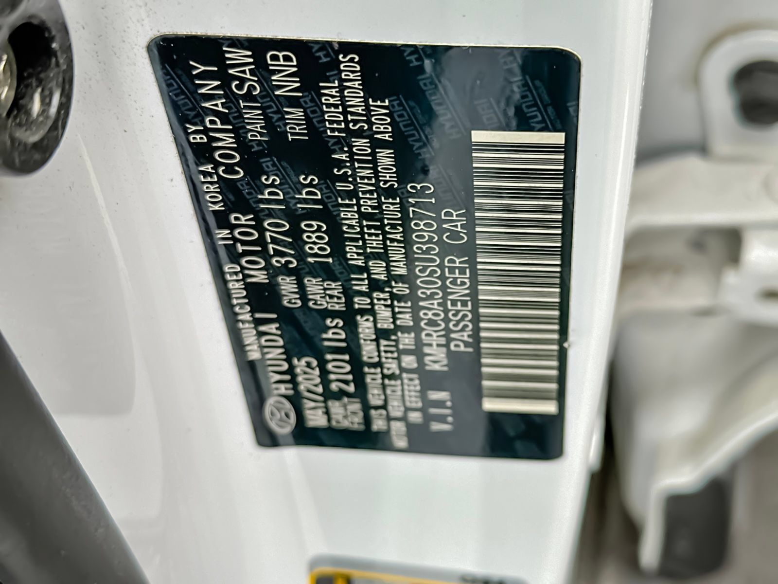 Used 2025 Hyundai Venue SEL FWD image 28