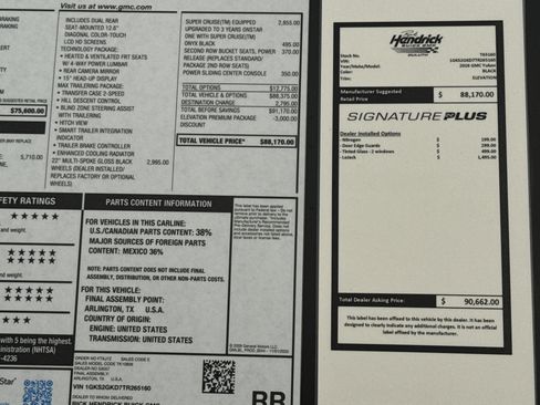 New 2026 GMC Yukon XL Elevation w/ Elevation Premium Package image 41