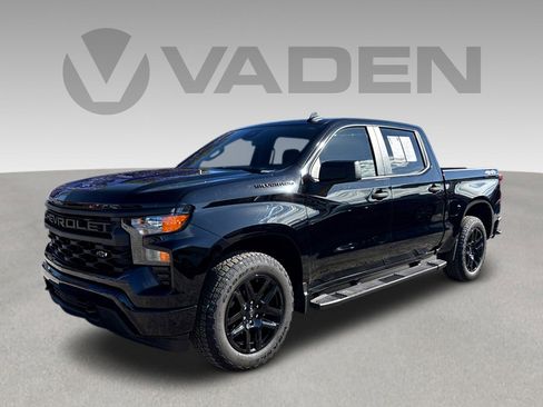 Certified 2024 Chevrolet Silverado 1500 Custom w/ Turbomax Blackout Package image 3