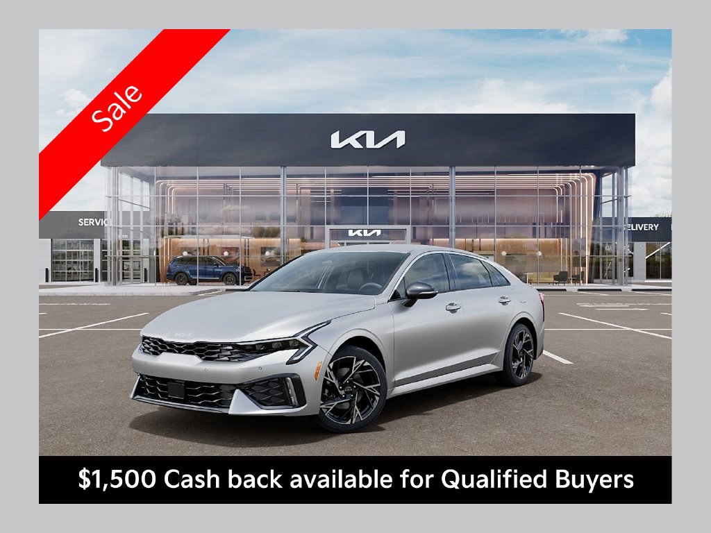 New 2026 Kia K5 GT-Line w/ GT-Line Red Interior Package AWD/4WD 360° Tour