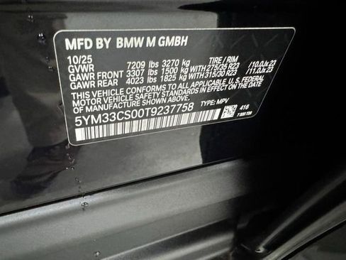 New 2026 BMW XM Label Red AWD/4WD image 37