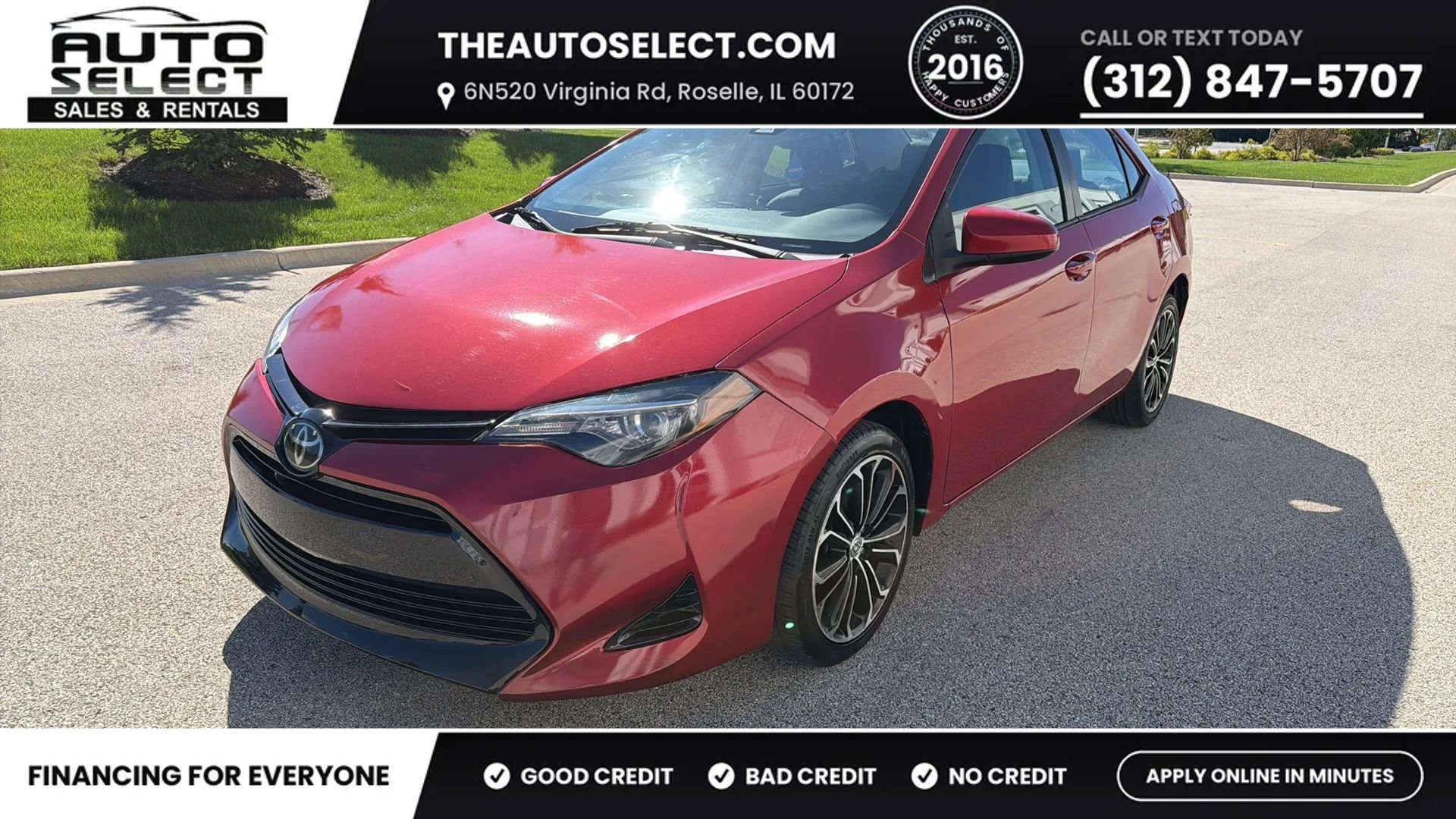 Used 2017 Toyota Corolla LE FWD image 1