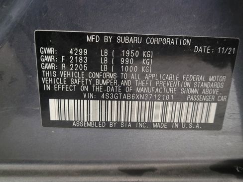 Used 2022 Subaru Impreza 2.0i image 33