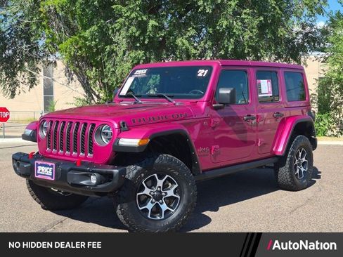 Used 2021 Jeep Wrangler Unlimited Rubicon AWD/4WD image 1