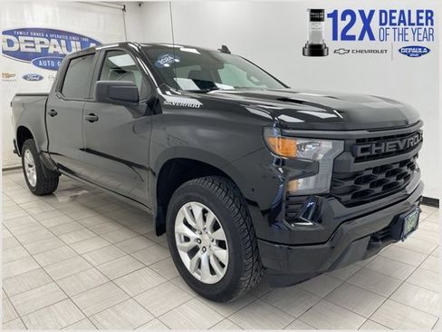 Certified 2024 Chevrolet Silverado 1500 Custom AWD/4WD image 1