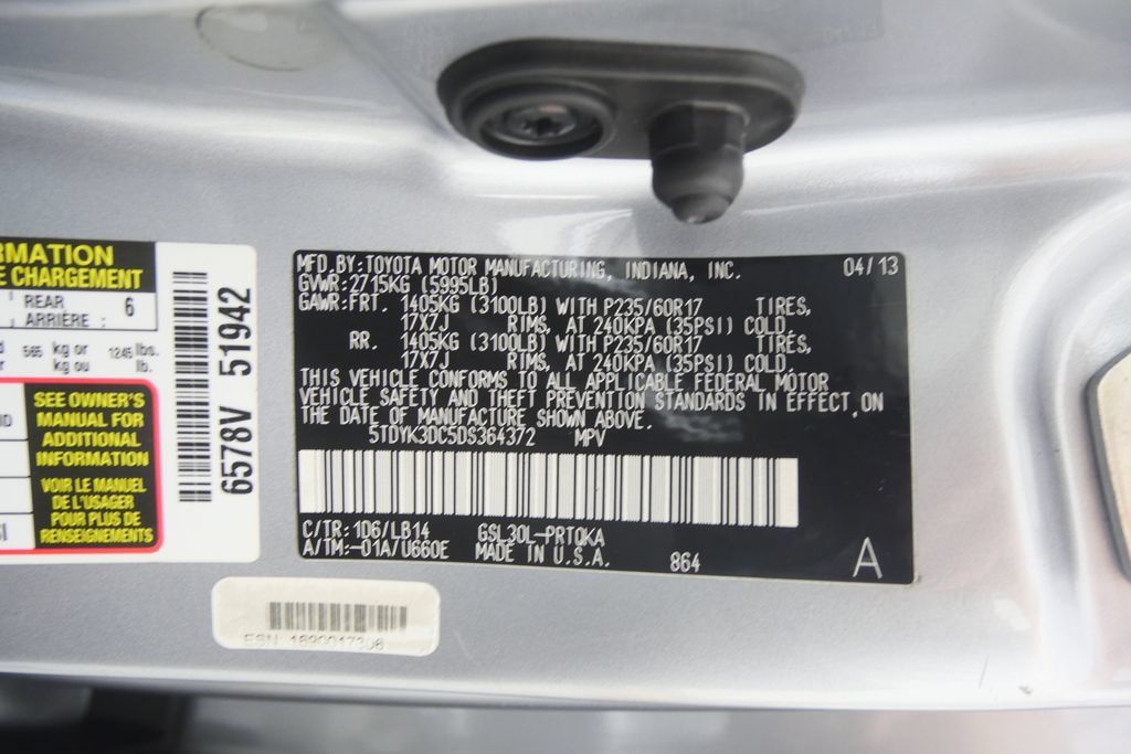 Used 2013 Toyota Sienna XLE FWD image 25