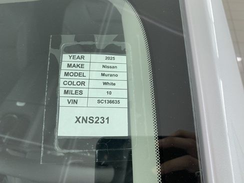New 2025 Nissan Murano SV w/ Cargo Package AWD/4WD image 37