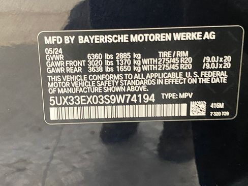Certified 2025 BMW X6 xDrive40i image 21