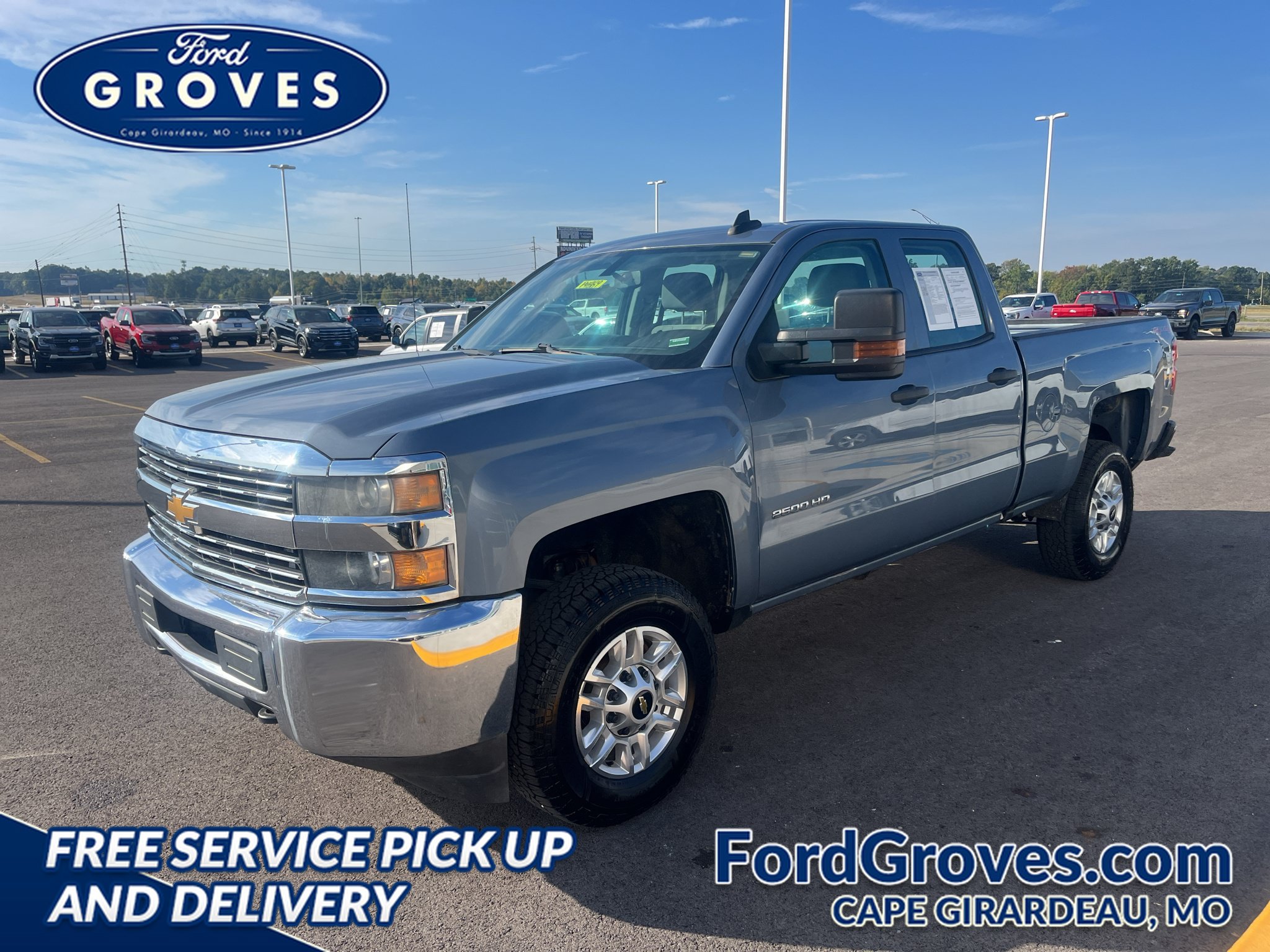 Used 2016 Chevrolet Silverado 2500 W/T w/ WT Fleet Convenience Package AWD/4WD image 1