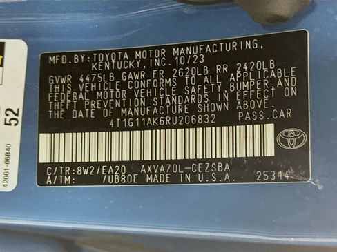 Certified 2024 Toyota Camry SE w/ Blackout Package (TMS) image 29